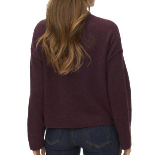 Pull Prune Femme Vero Moda Besti vue 2