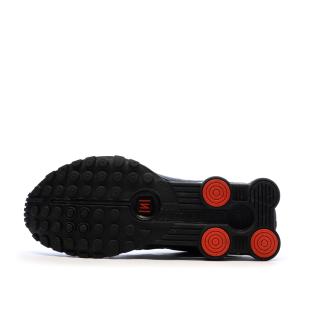 Baskets Noires Homme Nike Shox vue 5