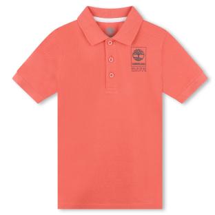 Polo Terracotta Garçon Enfant Timberland T60061 vue 0