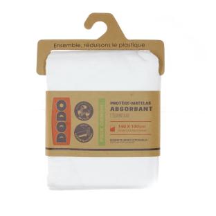 Protège Matelas Absorbant Blanc Dodo 140x190cm vue 0