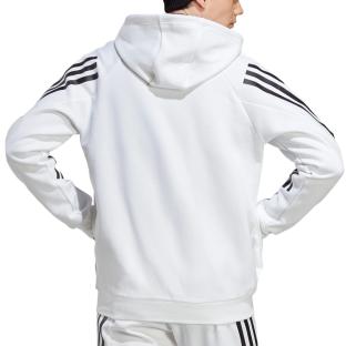 Sweat zippé Blanc Homme Adidas IC8258 vue 2