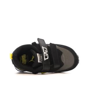 Baskets Noir/Jaune Junior Puma Rider FV Spongebob vue 4