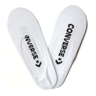 2x Paires de Chaussettes Blanches Homme Converse S7014117 pas cher