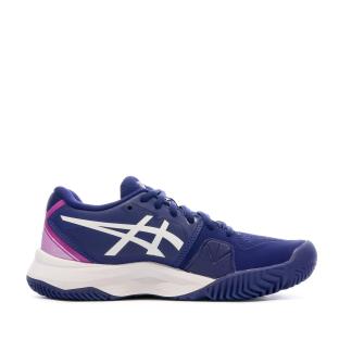 Chaussures de Padel Marine Femme Asics Gel Challenger vue 2