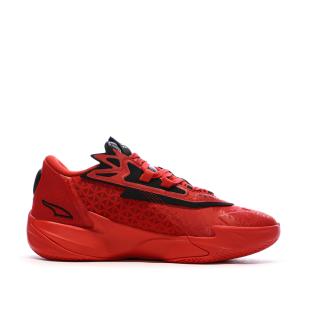 Chaussures de Basketball Rouges/Noires Homme Puma Zeros vue 0