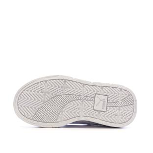 Baskets Blanc/Rose Fille Puma Puma Cali Court Match vue 0