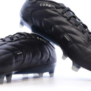 Chaussures de Foot Noires Mixte Adidas Copa Pure 2 Elite FG vue 7