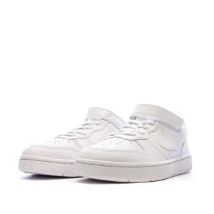 Baskets Blanches Garçon Nike Court Borough Low Recraf PS DV5457 vue 0