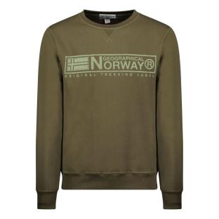 Sweat Kaki Homme Geographical Norway Gantoine pas cher