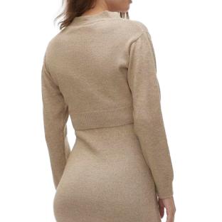 Gilet Beige Femme Mamalicious Ewanne vue 2