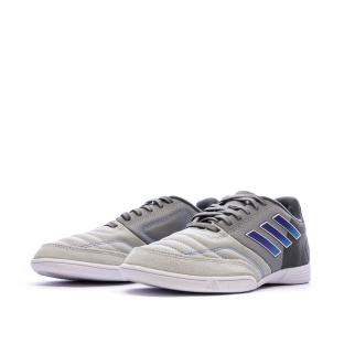 Chaussures de Futsal Gris/Noir/Bleu Garçon Adidas Top Sala vue 0