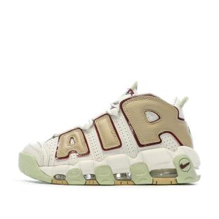 Baskets Blanches/beiges Femme Nike Air More Uptempo pas cher