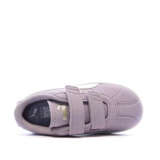 Baskets Mauves Fille Puma Club vue 0
