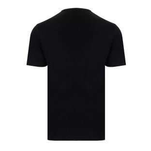 T-shirt Noir Homme Diesel RPATI vue 2