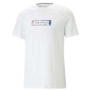 T-Shirt Blanc Homme BMW M Motorsport Puma 539650 pas cher