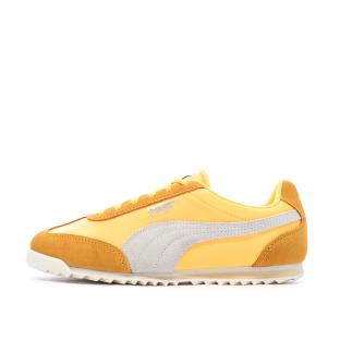 Baskets Orange Mixte Puma Arizona Nylon pas cher