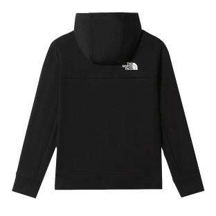 Sudadera con capucha negra para niño The North Face Slacker ver 0