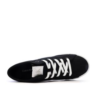 Baskets Noir/Blanc Homme Calvin Klein Jeans Ess Vulc vue 4