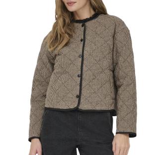 Veste Beige/Marron Femme JDY Quilted Shacket pas cher