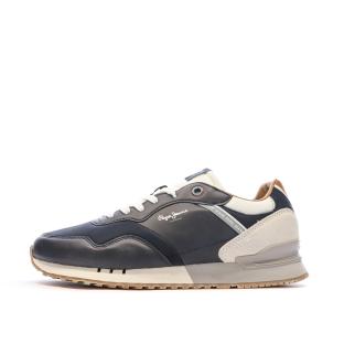 Baskets Marine Homme Pepe Jeans London pas cher
