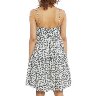 Robe Blanc/Noir Femme Pepe jeans Prixton vue 2