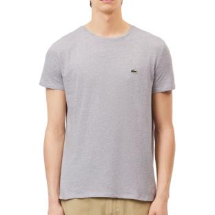 T-shirt Gris Homme Lacoste TH6709-1GF pas cher