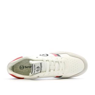 Baskets Blanche/Rouge Homme Sergio Tacchini Roma vue 4