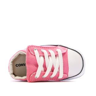 Baskets Rose Bébé Converse Cribster vue 3