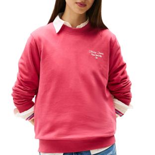 Sweat Rose Femme Tommy Hilfiger 21960 pas cher