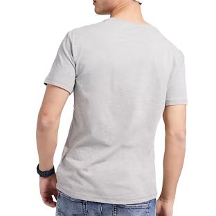 T-shirt Gris Homme Guess Blurry vue 0