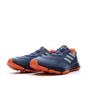 Chaussures de Trail Bleu/Orange Homme Adidas Tracefinder vue 6