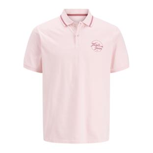 Polo Rose Clair Homme Jack & Jones Jordean vue 0