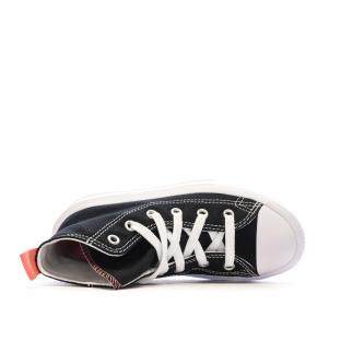 Baskets Noires Fille Converse Chuck Taylor All Star Move vue 4