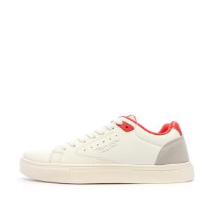 Baskets Blanches/Rouge Garçon Teddy Smith 1786 pas cher