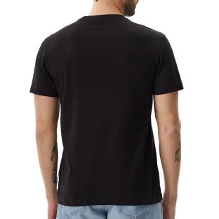 T-Shirt Noir Homme Calvin Klein Jeans Brush Stroke Graphic vue 2