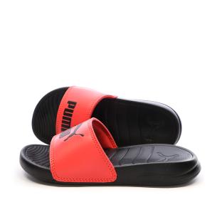 Claquettes Roses/Noires Fille Puma 20 372313-34 pas cher