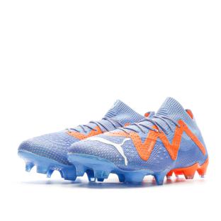 Chaussures de Football Bleu/Orange Homme Puma Future Ultimate vue 6