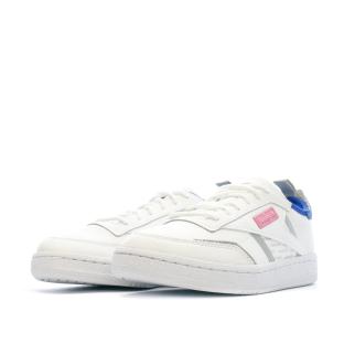 Baskets Blanche Femme Reebok Club vue 0