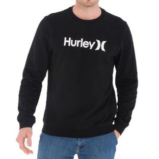 Sweat Noir Homme Hurley Oaoss vue 0
