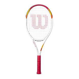 Raquette de Tennis Blanc/Rose Wilson Six One Tns pas cher
