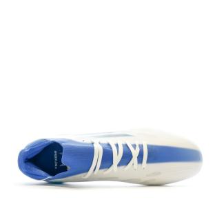 Chaussures de Football Blanche/Bleu Mixte Adidas X Speedflow.2 vue 4
