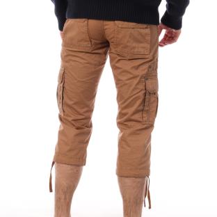 Pantacourt Camel Homme La Maison Blaggio VENTURA vue 2