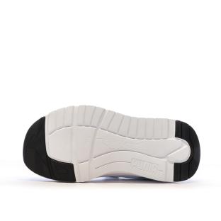 Baskets Noir/Gris/Jaune Garçon Puma Trinity vue 5