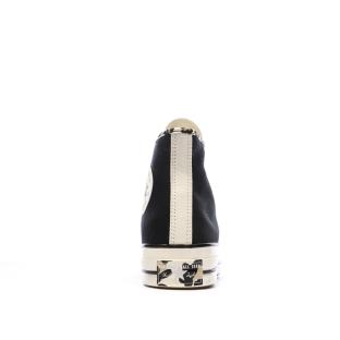 Baskets Noires Léopard Femme Converse Chuck 70 vue 3
