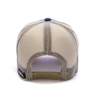 Casquette Bleu/Rouge/Beige Homme Von Dutch Ahig vue 0