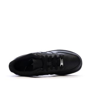 Air Force 1 Noires Garçon Nike vue 0