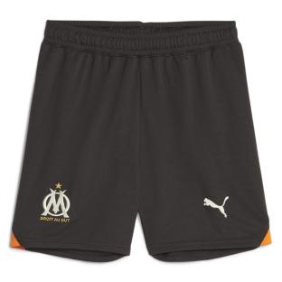 OM Short de Foot Noir Homme Puma 2023/24 pas cher