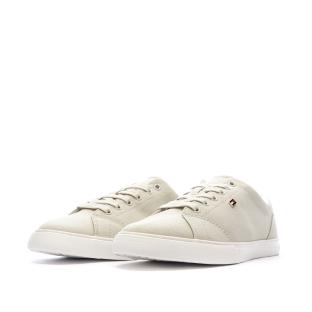 Baskets Beige Femme Tommy Hilfiger Th Low Profile vue 0