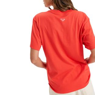 T-Shirt Rouge Femme Roxy Hangloose vue 2