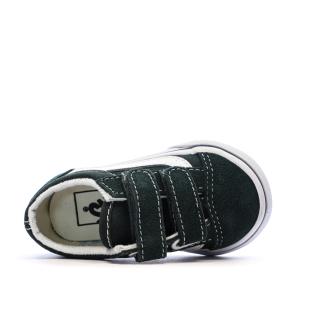 Baskets Vert Foncé Enfant Vans Old Skool Glow Summer Nights vue 4